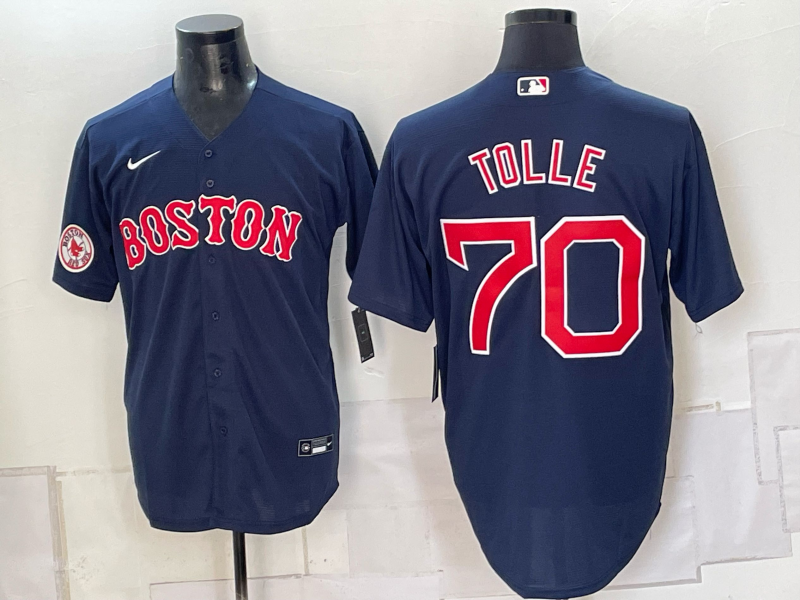 Men Boston Red Sox #70 Tolle blue 2026 Nike MLB Jerseys 092402->san francisco 49ers->NFL Jersey